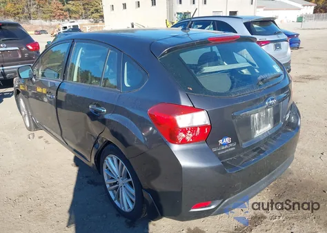 2012 Subaru Impreza 2.0I Limited from USA, damaged, VIN JF1GPAH65CH219699